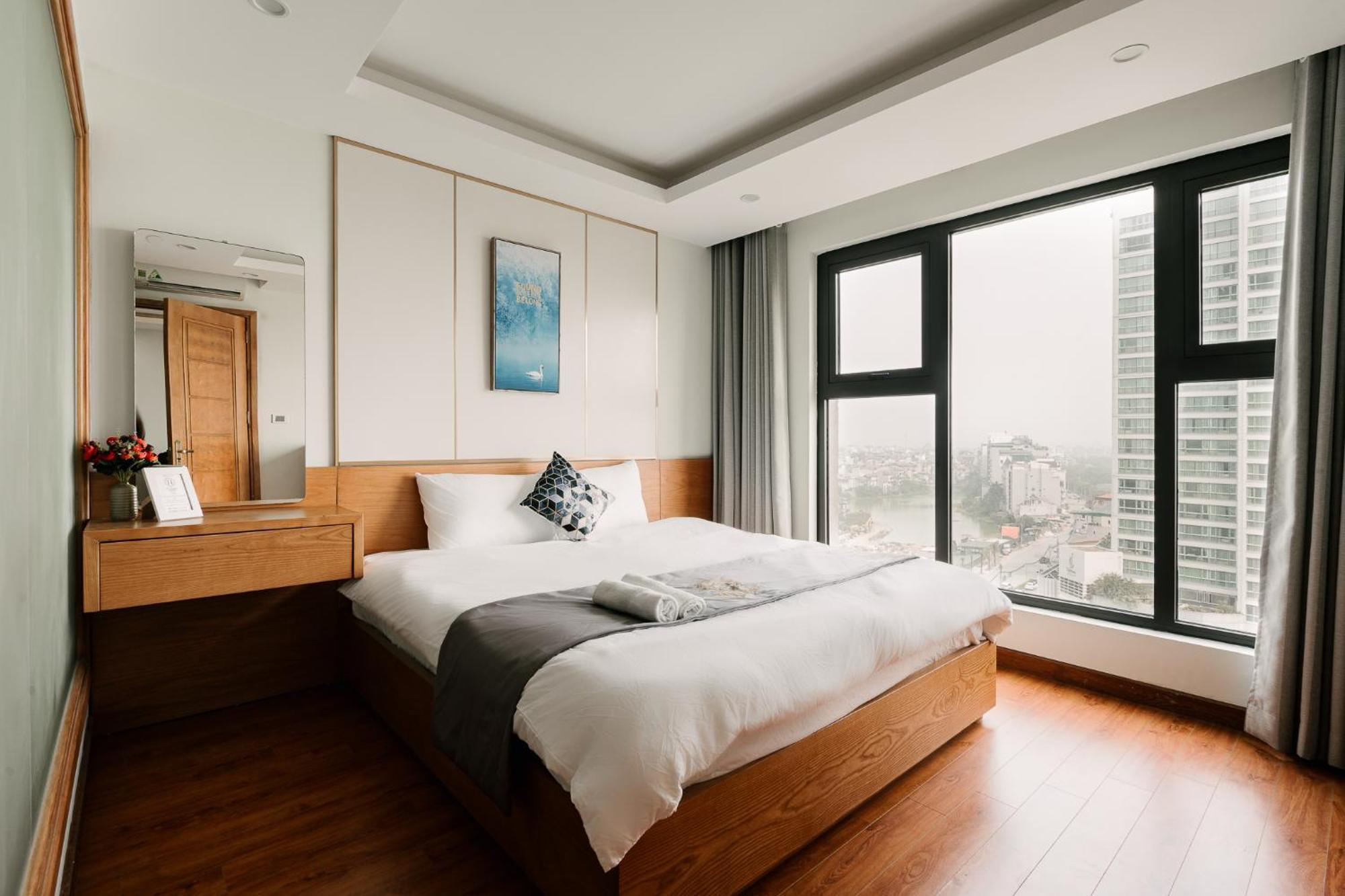 Hi-Home Suites - The West Lake Xuan Dieu Hanoï Extérieur photo